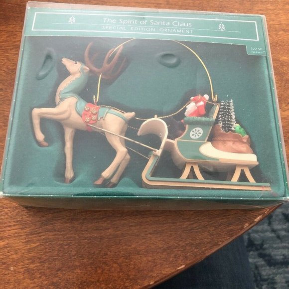 VTG Hallmark The Spirit of Santa Claus ornament - Picture 1 of 4